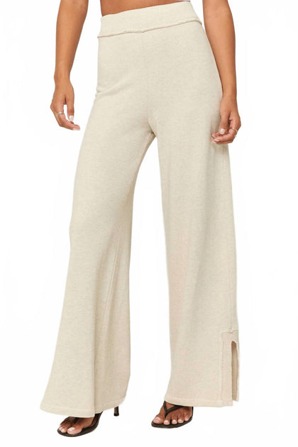 Project Social T Beau Pantalon Large Beige Medium 2