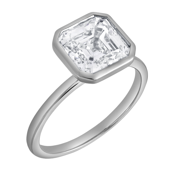 LuvMyJewelry Adele Engagement Ring Silver US 7 3