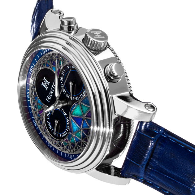Heritor Legacy Automatic Watch Silver 4