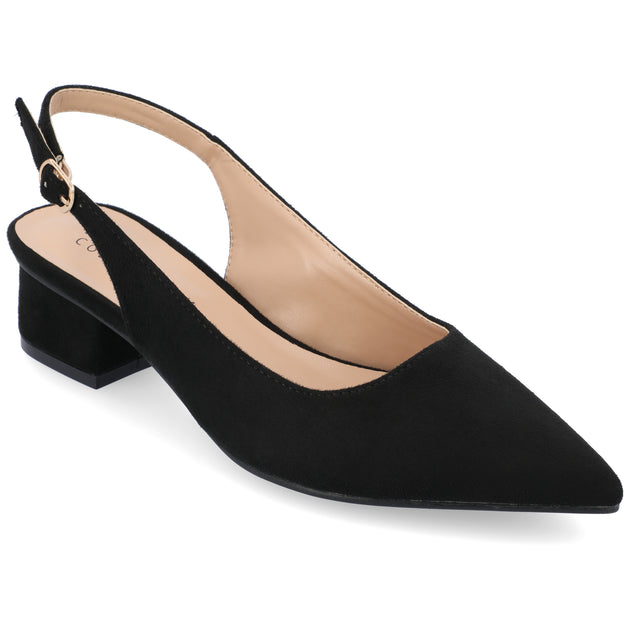 Journee Collection Sylvia Pumps Black US 9 Wide 2