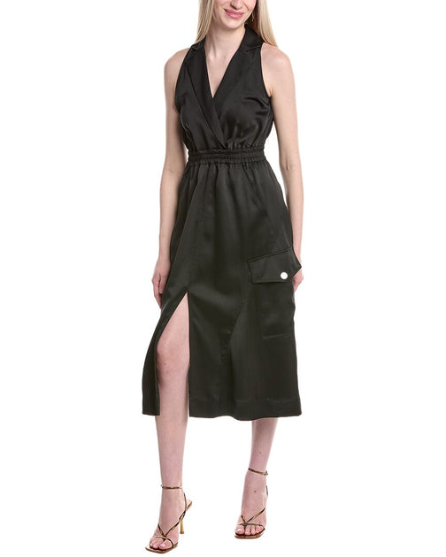 Ramy Brook Nikia Midi Dress Black XLarge 2