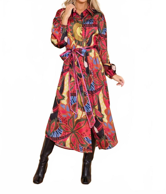 Alden Adair Jane Dress Multi Small 3