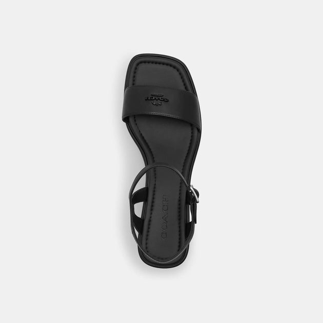 【COACH】Gale Wedge Sandal In Signature Canvas 2c2575b9878040cabc152e49217c4b