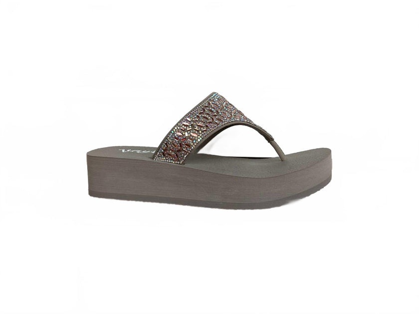 Very G Napoli Sandal Grey US 7.5 2