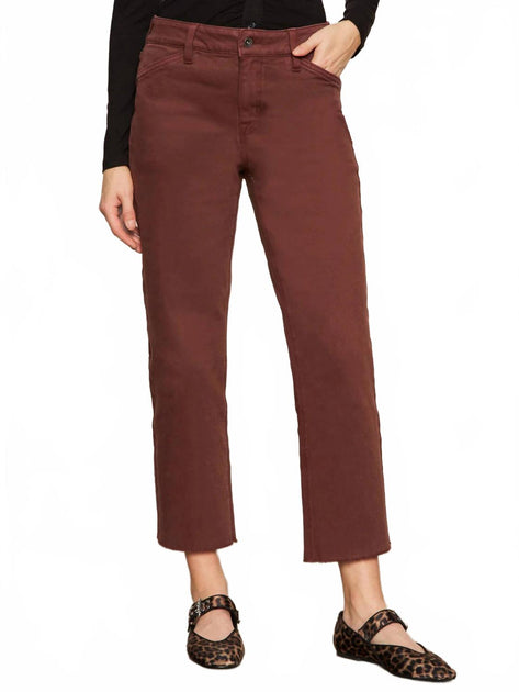 Sanctuary Cadence 90s Straight Crop Jeans Brown 31 2