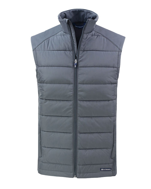 Cutter & Buck Evoke Hybrid Softshell Recycled Vest Black Large 2