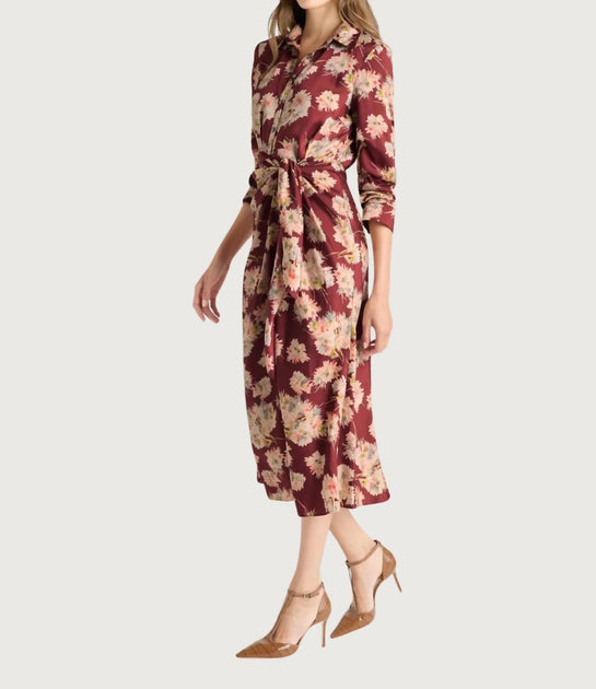 Cinq a Sept Mae Bouquet Jacey Dress Multi US 2 4