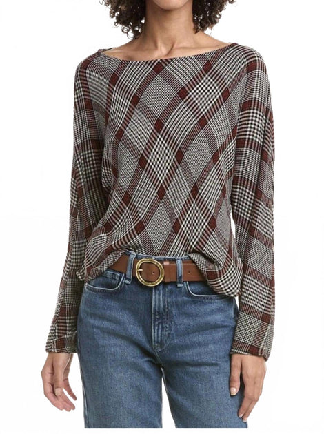 Bella Dahl Dolman Sleeve Top Grey Small 2