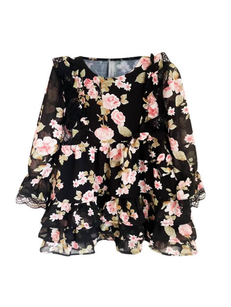 Ariti Kaziris Girls Dress Black 18-24 Months 2