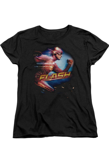 Gildan The Flash Fastest Man Short Sleeve T-Shirt Black Medium 2