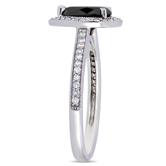 Mimi & Max Asteria Diamond Ring Black US 5 4