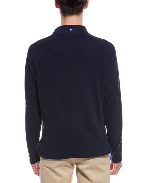 Ben Sherman Microfleece 1/4-Zip Navy Small 3