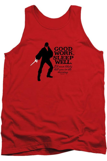 Gildan Princess Bride Good Work Tank Red XXL 2