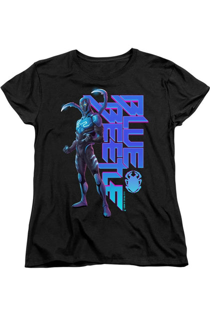 Gildan Blue Beetle 2023 Standing Tee Black XLarge 2