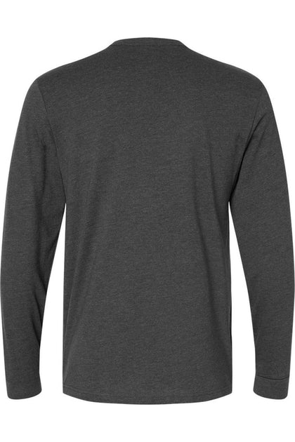 Next Level Unisex CVC Long Sleeve T-Shirt Grey XSmall 3