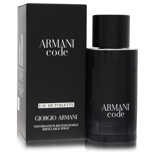 Giorgio Armani Code Eau De Toilette Spray Refillable 2.5 oz Men 2
