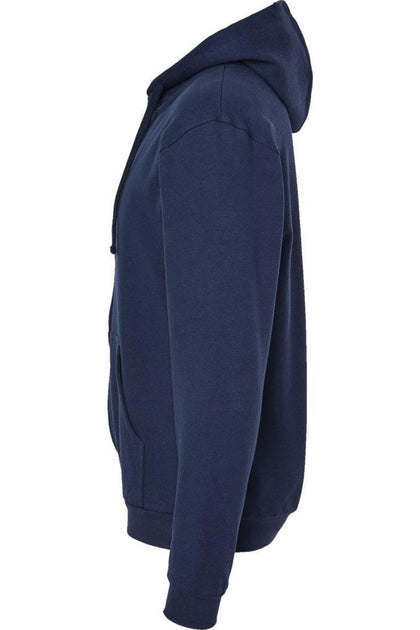 Tultex Full-Zip Hooded Sweatshirt Blue XLarge 4