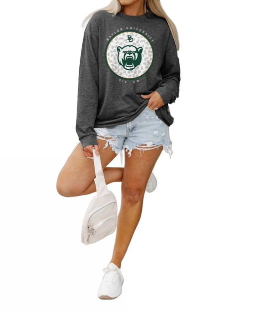 Gameday Coutage Baylor University Turning Circles Tee Grey Small 3