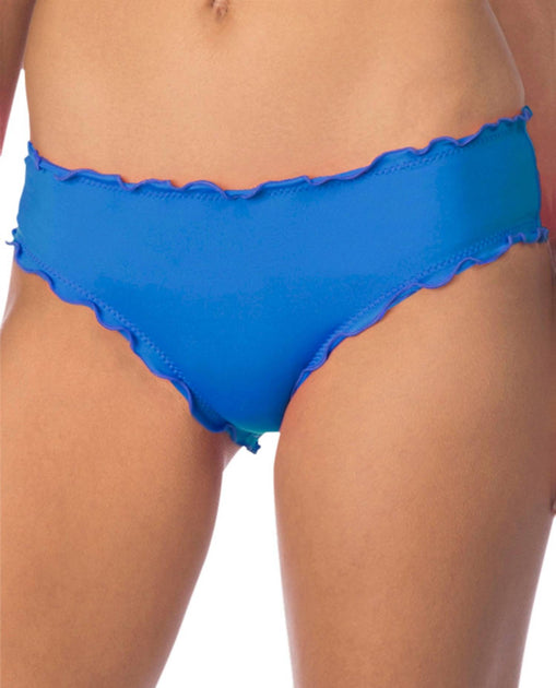 Kenneth Cole Cheeky Bikini Bottom Blue XL 2