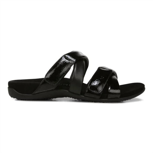 Vionic Hadlie Slide Sandal Black US 10 2