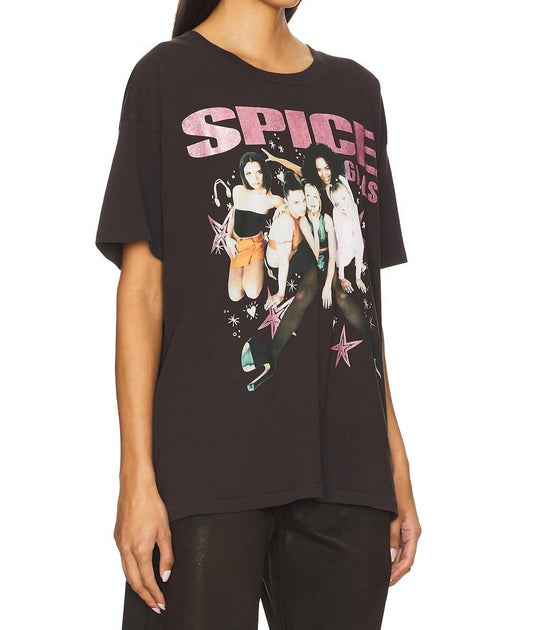 DAYDREAMER Spice Girls Doodle Merch Tee Black Medium 4