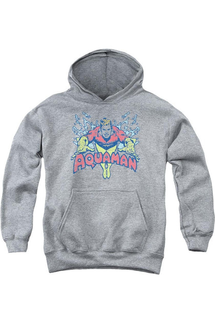 Gildan DC Comics Splish Splash Kapuzenpullover Grau XLarge 2