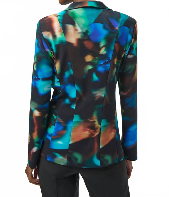 Joseph Ribkoff Fitted Blazer Multicolor US 6 3