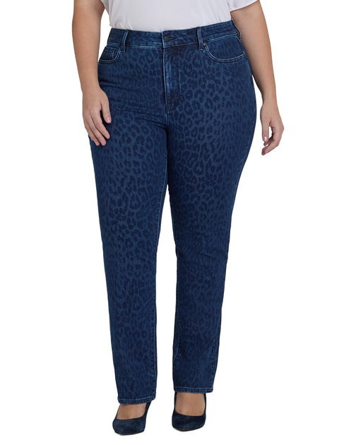 NYDJ Marilyn Straight Leg Jean Blue US 16 2
