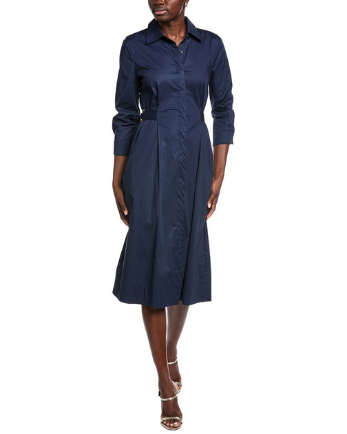 J.McLaughlin Minaa Kleid Blau XS 2
