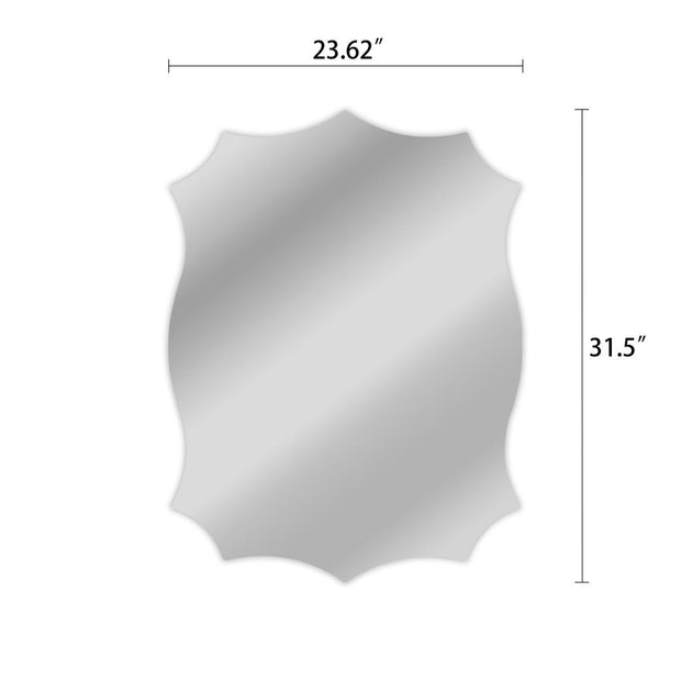 Chloe Lighting Reflection Miroir Murale Sans Cadre 3