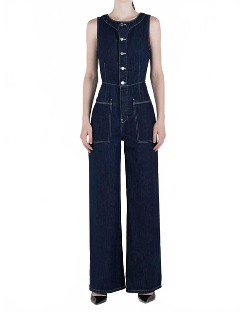 ETICA Callahan Wide Leg Jumpsuit Multi Small 2