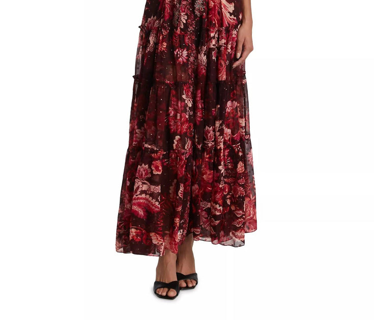 Hemant & Nandita Aafa Maxikleid Multi XSmall 2