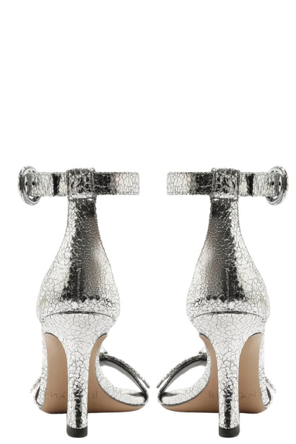 Alexandre Birman Clarita Buckle 85 Sandals Silver EU 37 4