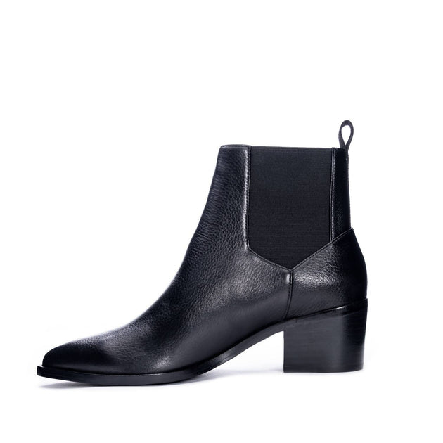 Chinese Laundry Filip Heel Chelsea Boot Black US 5.5 4
