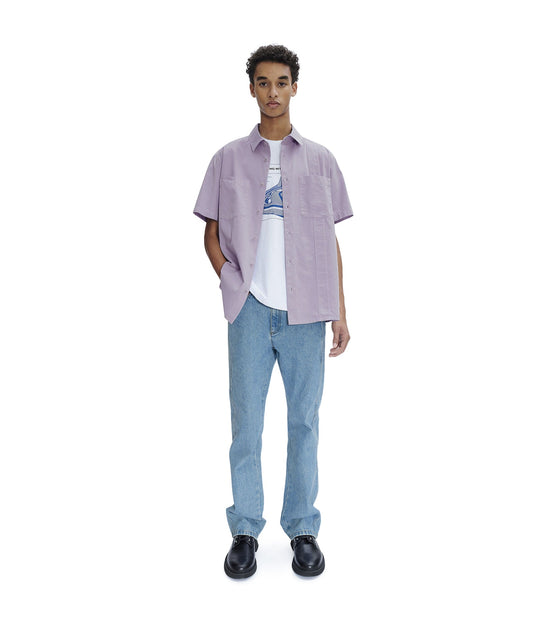 A.P.C. Hunt Kurzarmhemd Grün Small 3