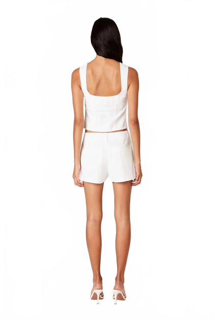 NIA Carolina Top White Small 4