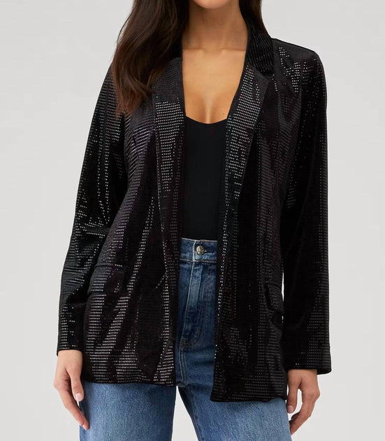 bishop + young Steal The Night Blazer Black Large 2