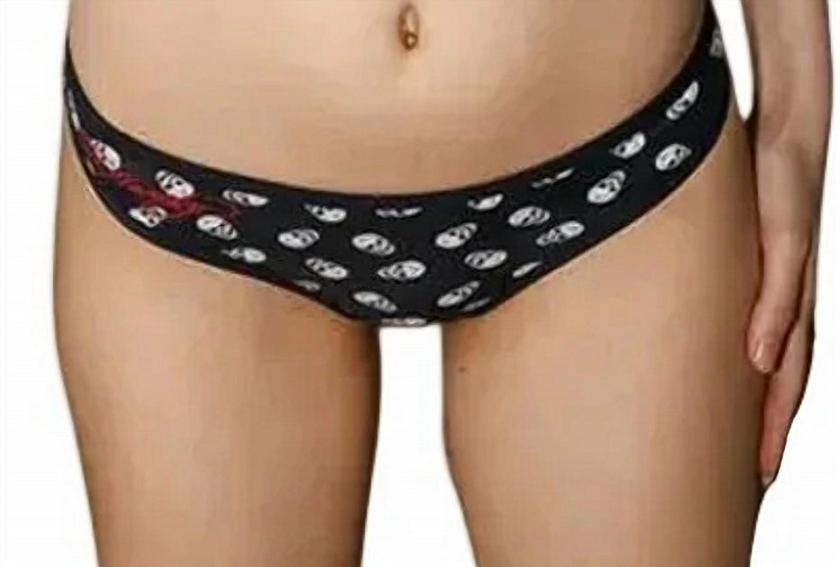 Ed Hardy Skulls Cheeky Undies Black XS 3