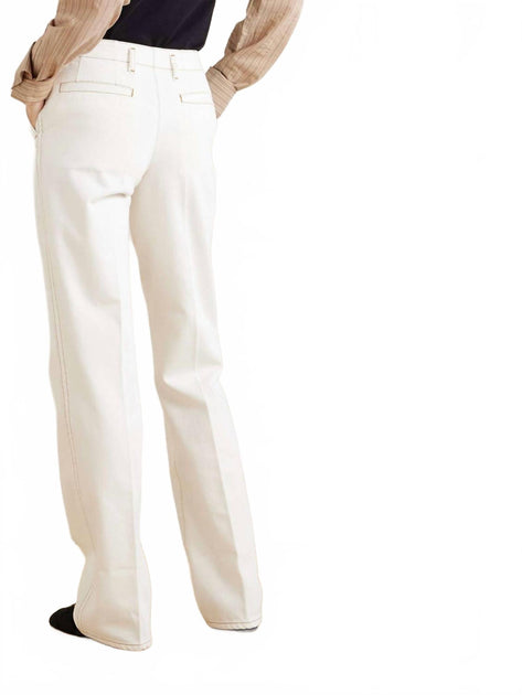 Dries Van Noten Parchia Denim Pants Beige 29 3