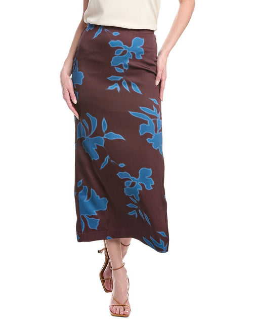 Solid & Striped Valencia Skirt Red Small 2