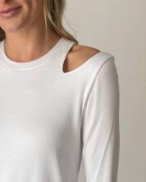SIX/FIFTY Willow Top White Small 3