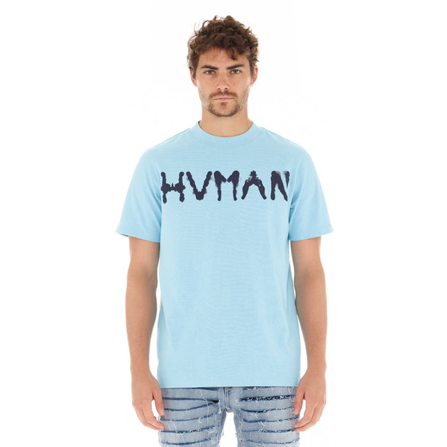 HVMAN Inkblot T-Shirt Blue XXL 2