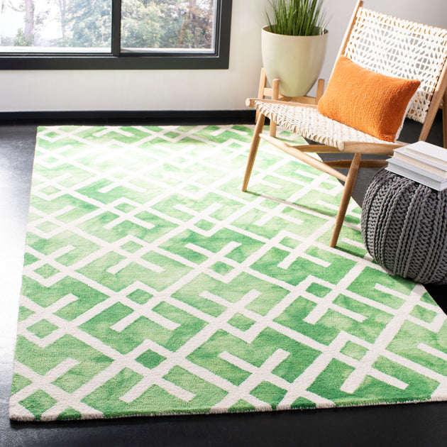 Safavieh DDY677 Area Rug Green/Ivory 2