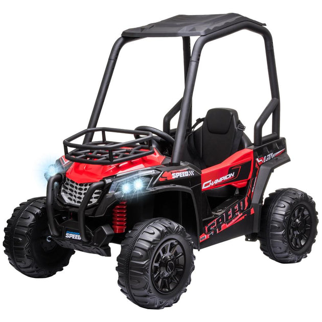 BreeBe 12V Dual Motor Enfants Électrique Ride-on UTV Rouge 2