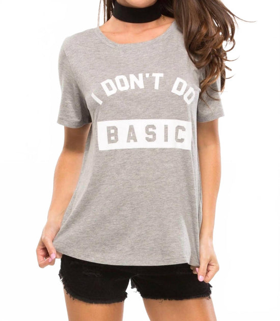 South Parade Lola Loose Tee Grey Large 2