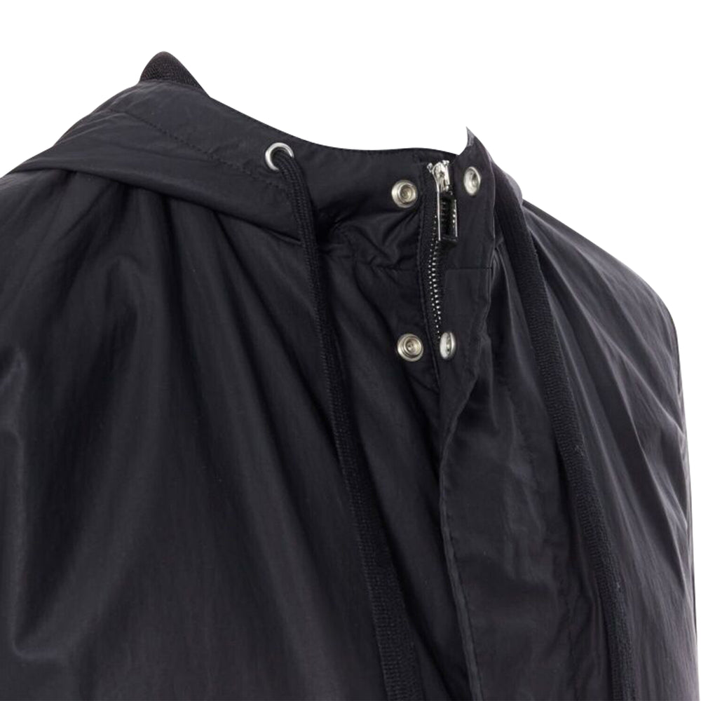 Dior Christian Hooded Utilitarian Drawstrings Zipper Windbreaker