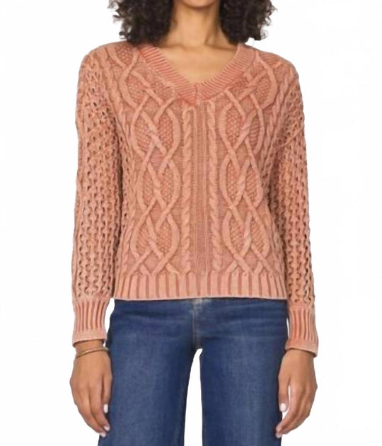 Another Love Claudia Sweater Brown XSmall 2