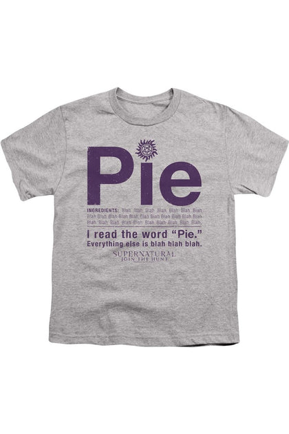 Gildan Supernatural Pie Kurzarm T-Shirt Grau Medium 2