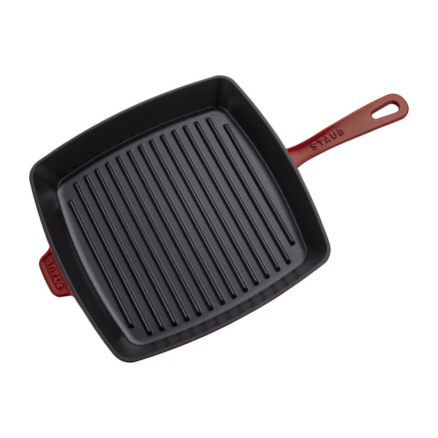 Poêle à griller carrée en fonte de 12 pouces Staub 6