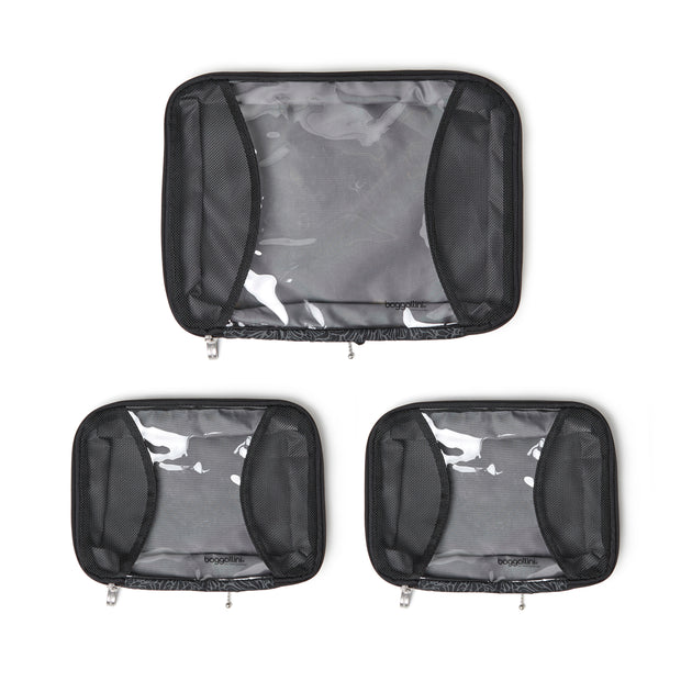 baggallini Compression Packing Cubes Set Multi 4